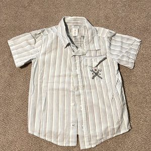 Boys short sleeve button down shirt